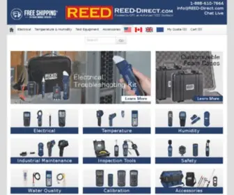 Reed-Direct.com(REED Instruments) Screenshot