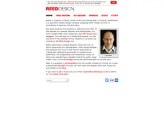 Reeddesign.co.uk(Website Design) Screenshot