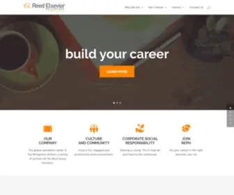 Reedelsevier.com.ph(Reed Elsevier Philippines) Screenshot