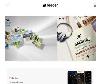 Reeder.com.tr(Reeder) Screenshot