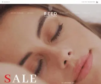 Reedfamilylinen.com(Reed Linen remains dedicated to blending the best of contemporary design with the classic tradition) Screenshot