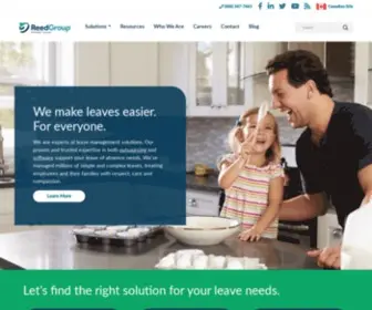 Reedgroup.com(Leave of Absence Management Solutions) Screenshot