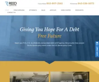 Reedlawsc.com(A fresh start) Screenshot