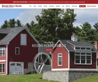 Reedsferry.com(Reeds Ferry Sheds) Screenshot