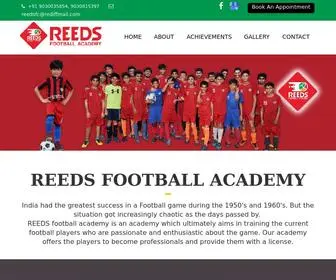 Reedsfootballacademy.com(Reeds Football Academy) Screenshot