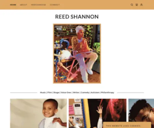 Reedshannon.com(Reed Shannon) Screenshot