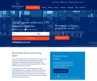 Reedsrains.co.uk(Estate Agents & Letting Agents) Screenshot