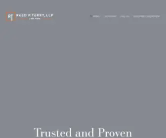 Reedterrylaw.com(Personal Injury Attorney) Screenshot