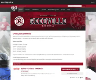 Reedvillebaseball.com(Reedville Baseball) Screenshot