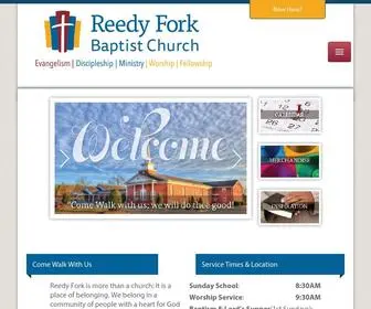 Reedyforkbaptist.org(Reedy Fork Baptist Church) Screenshot