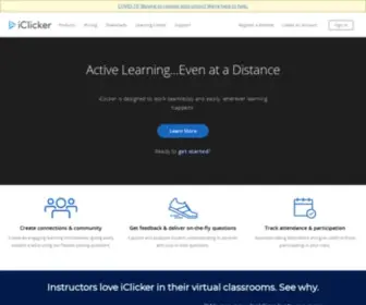 Reef-Education.com(Student Response Systems & Classroom Engagement Tools) Screenshot