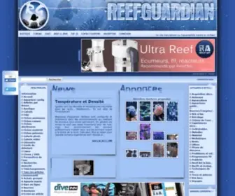 Reef-Guardian.com(Aquarium récifal) Screenshot