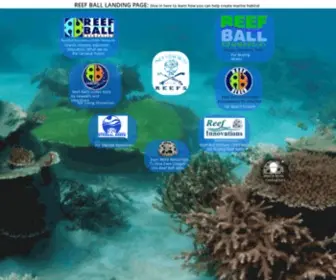 Reefball.org(Reefball) Screenshot