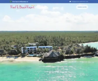 Reefbeachresort.com(Reef & Beach Resort) Screenshot