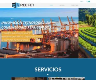 Reefet.cl(MONITOREO REMOTO REEFER) Screenshot