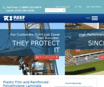 Reefindustries.com(Reef Industries) Screenshot