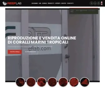 Reeflab.com(Vendita Coralli Online) Screenshot