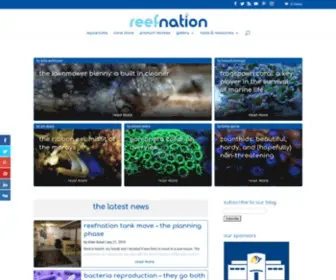 Reefnation.com(Reef Nation) Screenshot