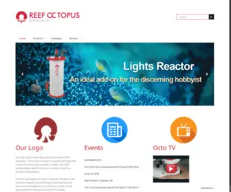 Reefoctopus.com(Reef Octopus) Screenshot