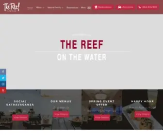 Reefrestaurant.com(Reef Special Events) Screenshot