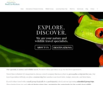 Reefstorockies.com(Reefs to Rockies) Screenshot