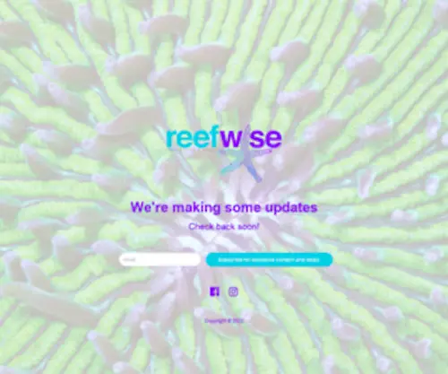 Reefwisesales.com(Reefwisesales) Screenshot