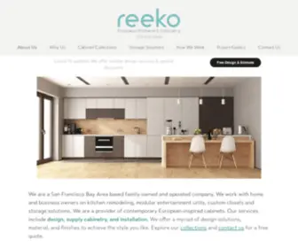 Reekocabinets.com(Best California Closet) Screenshot