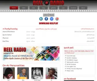 Reel-Radio.com(Reel Radio) Screenshot