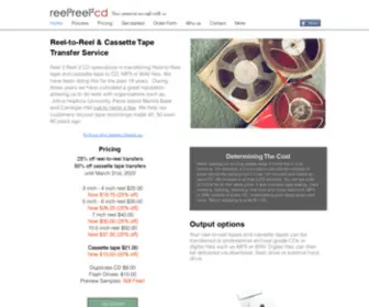 Reel2Reel2CD.com(High quality reel) Screenshot