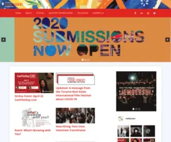 Reelasian.com(Reel Asian International Film Festival) Screenshot