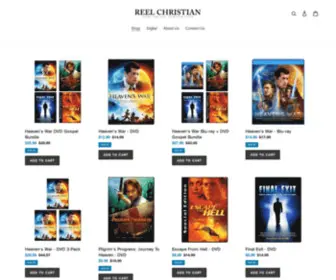 Reelchristian.com(Christian & Gospel Centered Movies) Screenshot