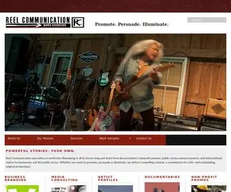 Reelcommunication.com(Reel Communication I Media Essentials) Screenshot