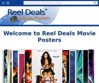 Reeldeals.com(Reel Deals Movie Posters For Sale) Screenshot