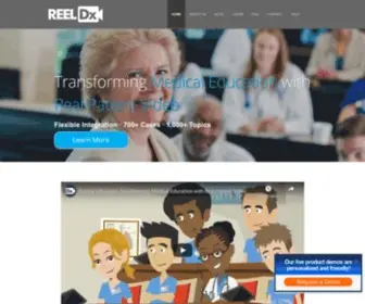 Reeldx.com(Improve Clinical Training with Real Patient Cases) Screenshot