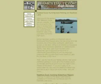 Reelfootducks.com(Reelfoot Lake) Screenshot