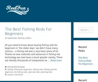 Reelfun.co.uk(Fishing Tackle Reviews) Screenshot