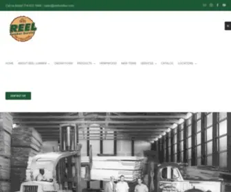 Reellumber.com(Reel Lumber Service) Screenshot