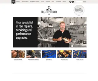 Reelrepairguy.co.nz(Reel Repair Guy) Screenshot