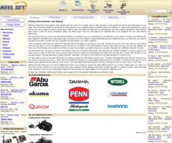 Reelset.com(Fishing reels reviews and rating) Screenshot