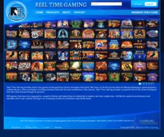 Reeltimegaming.com(Reel Time Gaming) Screenshot