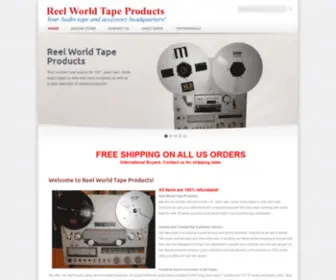 ReelWorldtapeproducts.com(Tape reel boxes) Screenshot