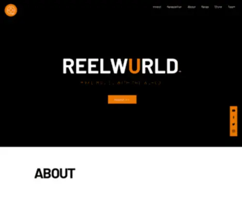 Reelwurld.com(ReelwUrld makes movies with the world. The future of filmmaking) Screenshot