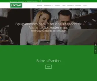 Reemaq.com.br(Equipamentos para Alimenta) Screenshot