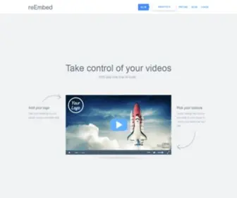 Reembed.com(Custom YouTube Video Player) Screenshot