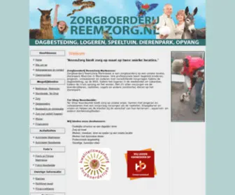 ReemZorg.nl(Zorgboerderij Reemzorg) Screenshot