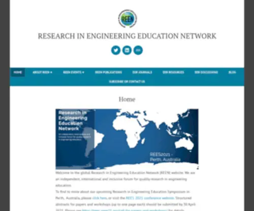 Reen.co(RESEARCH IN ENGINEERING EDUCATION NETWORK) Screenshot