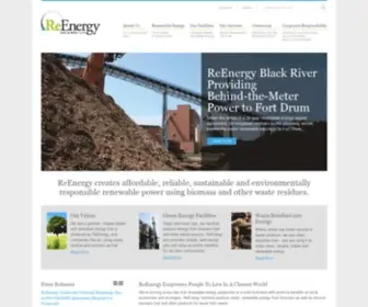 Reenergyholdings.com(ReEnergy\'s team) Screenshot