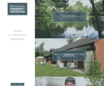 Reephamfishery.co.uk(Norfolk's Premier Fishery) Screenshot
