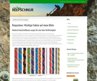 Reepschnur.net(Reepschnur online kaufen) Screenshot