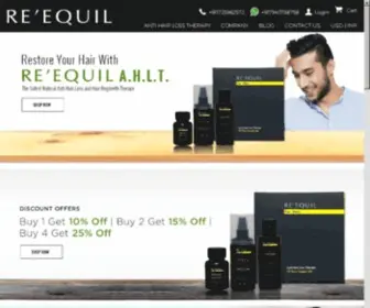 Reequil.in(Cosmeceutical Solutions for Hair and Skin) Screenshot